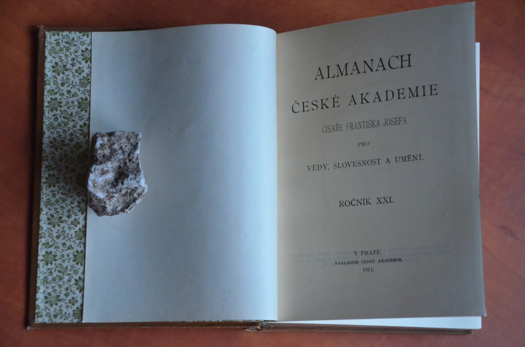 Almanach ČESKÉ AKADEMIE XXI. 1911