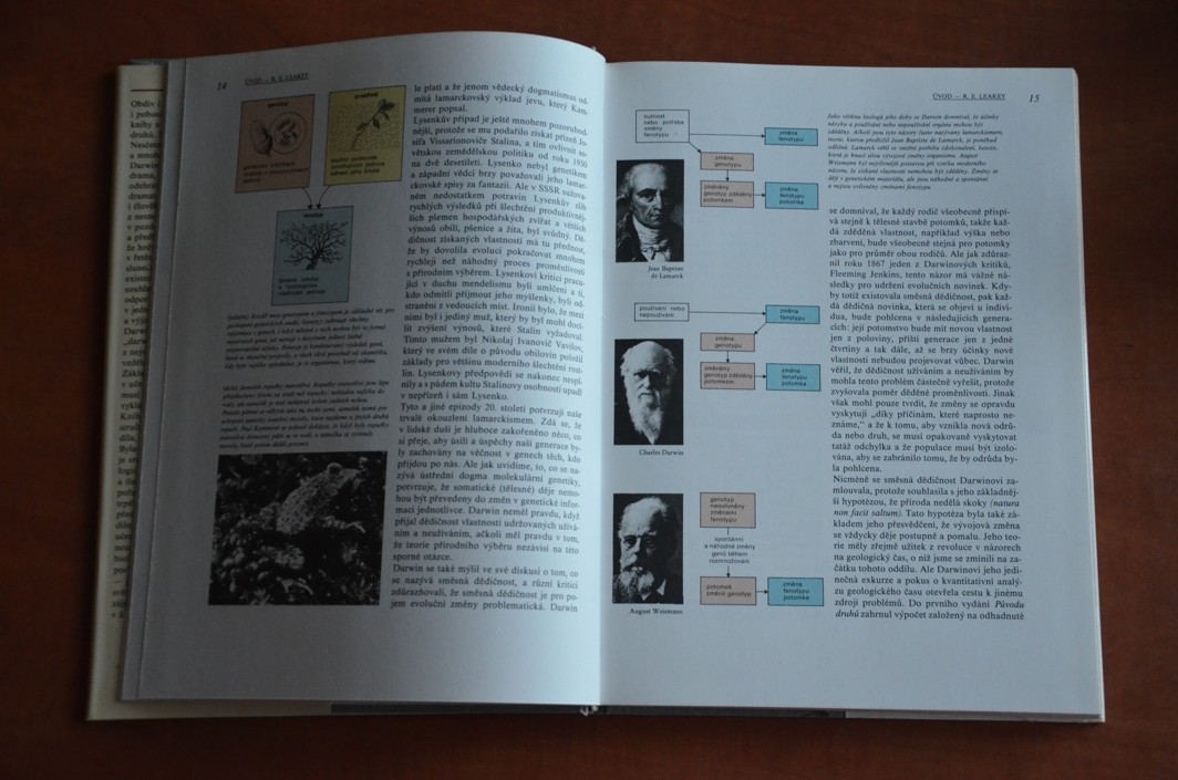 Darwinův původ druhů v ilustracích