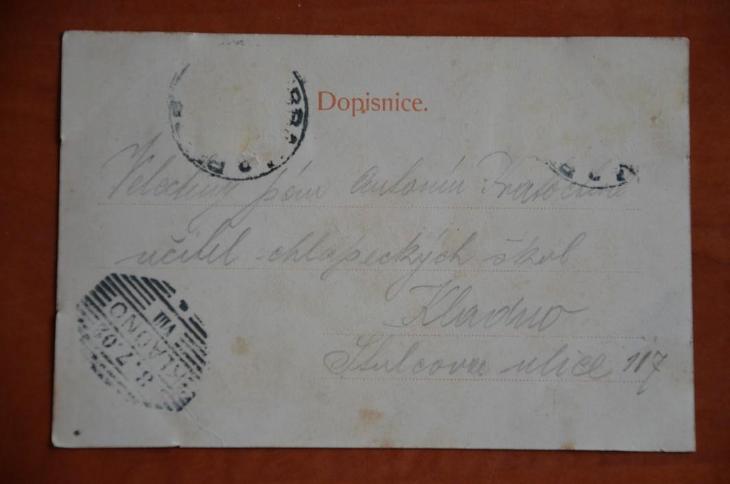 SVATÁ HORA Příbram stříbrný oltář 1902 DA