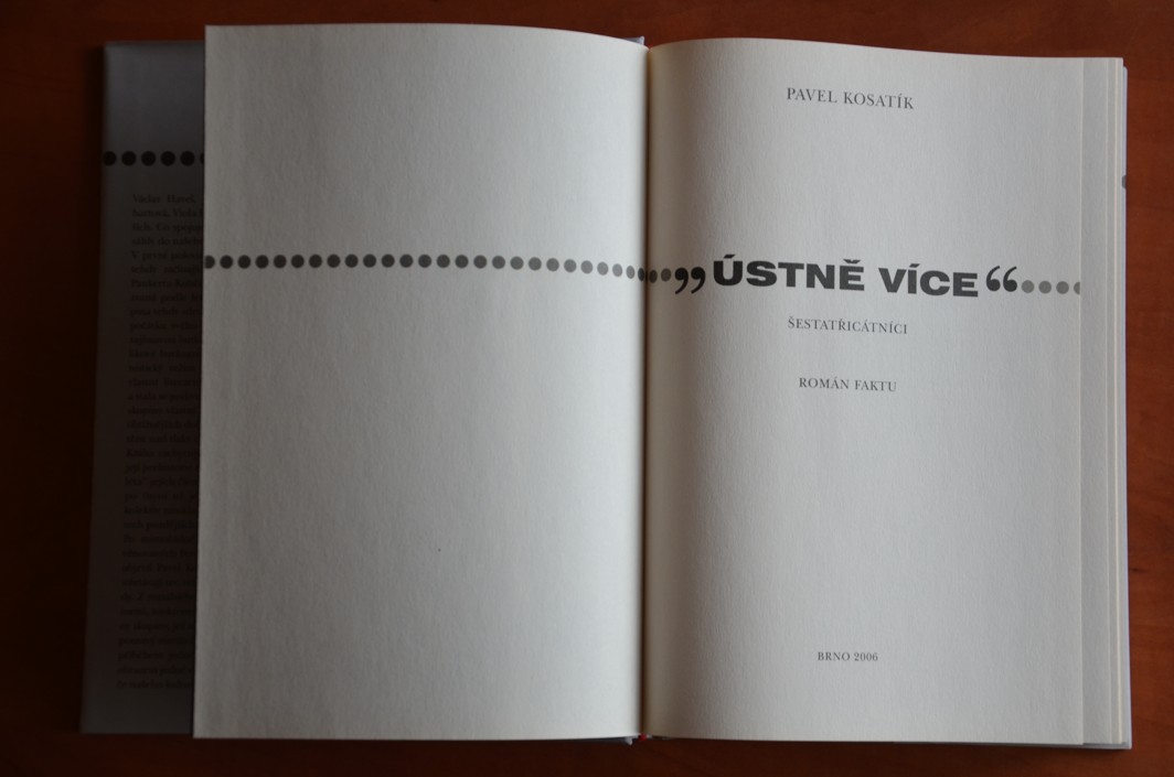 "Ústně více" - Šestatřicátníci