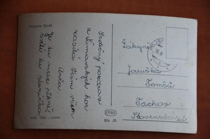 HOJSOVA STRÁŽ Železná Ruda zima sníh hory ŠUMAVA