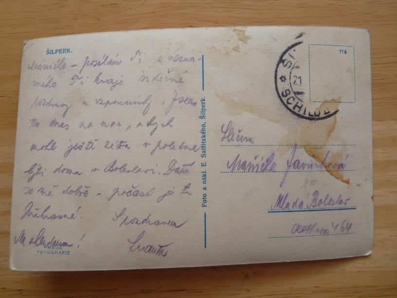 ŠILPERK ŠTÍTY kostel domy okres Šumperk