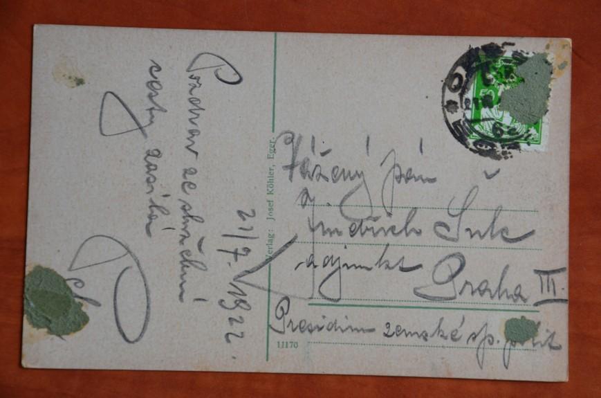 CHEB Eger celkový pohled 1922