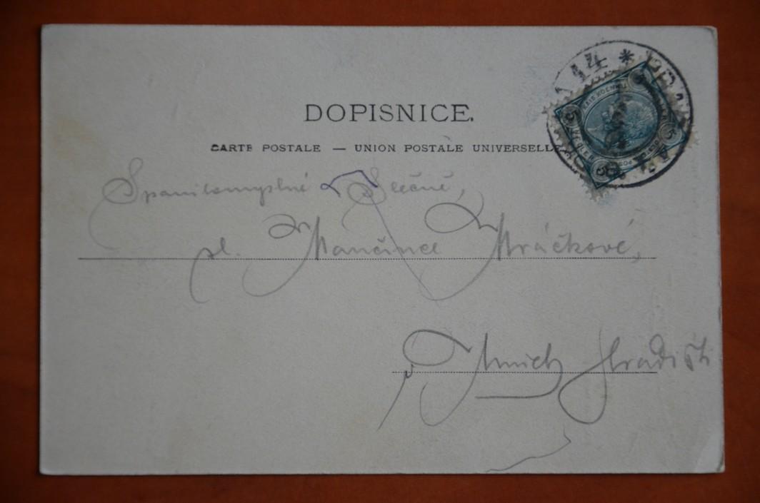 PRAHA Petřínská rozhledna R-U DA 1904