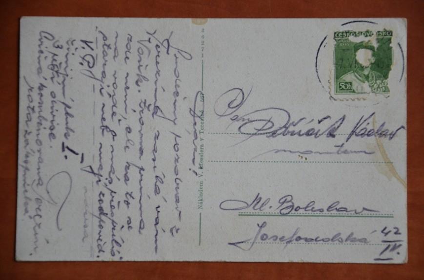 TEREZÍN kasárny ulice okres Litoměřice