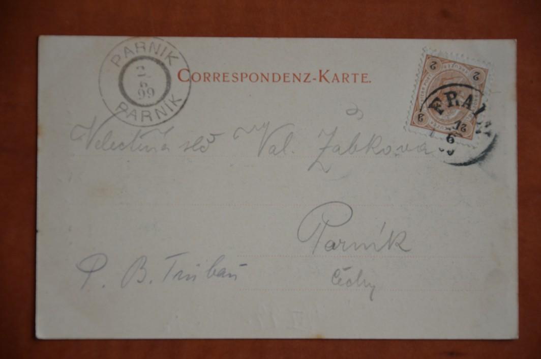 VRANOV NAD DYJÍ okres Znojmo R-U DA 1899