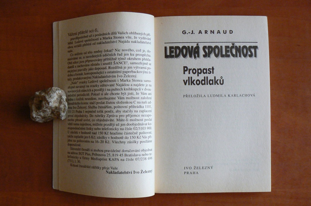 Ledová společnost 17. - Propast vlkodlaků