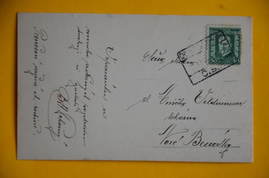 CHLUMEC NAD CIDLINOU kostel Hradec Králové 1925