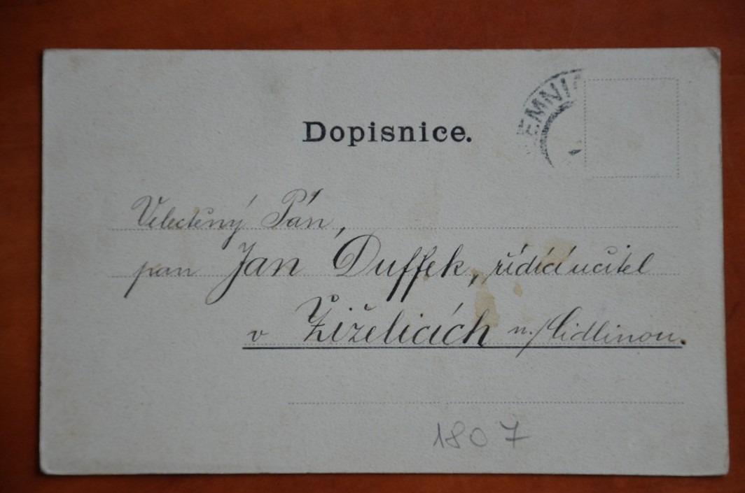 JILEMNICE zámek okres Semily R-U DA