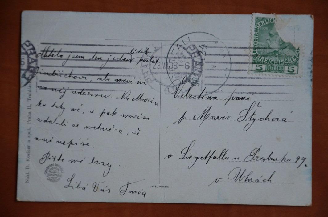 PRAHA Jubilejní výstava 1908 Toboggan R-U