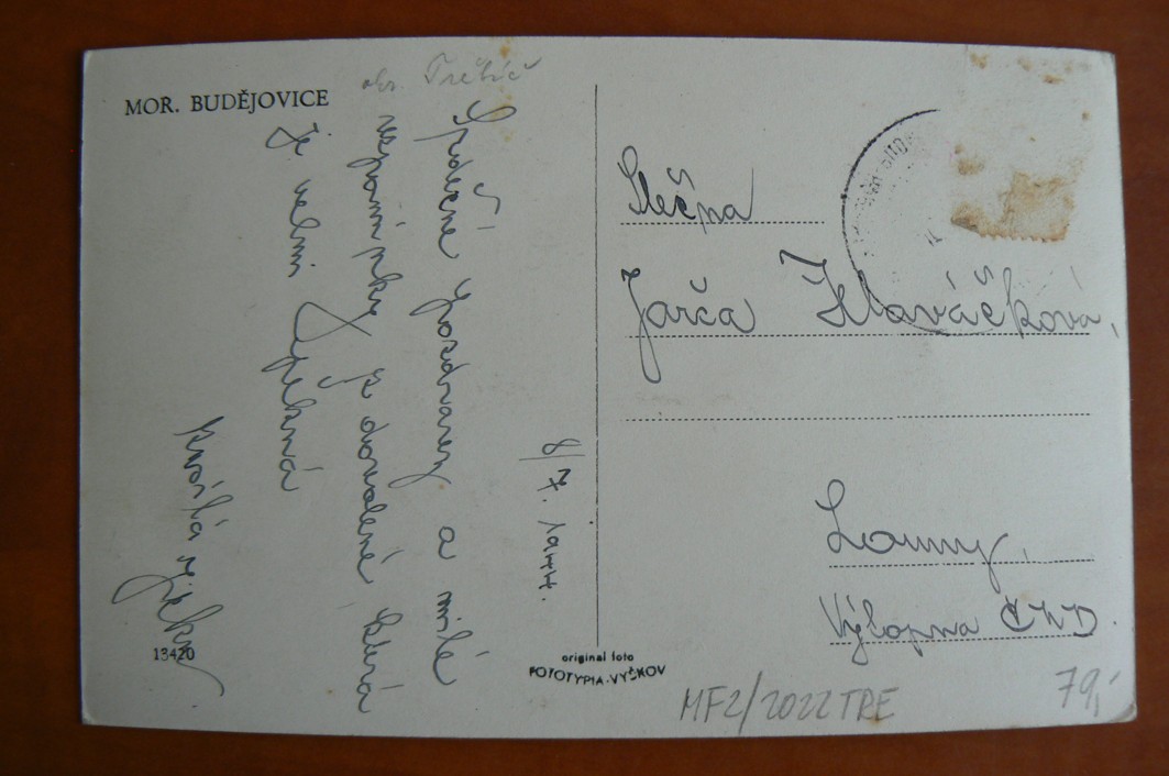 MORAVSKÉ BUDĚJOVICE okres Třebíč 1944