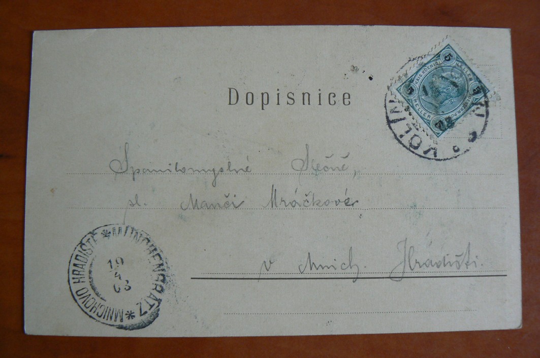 KOLÍN Labská partie Labe R-U DA 1903