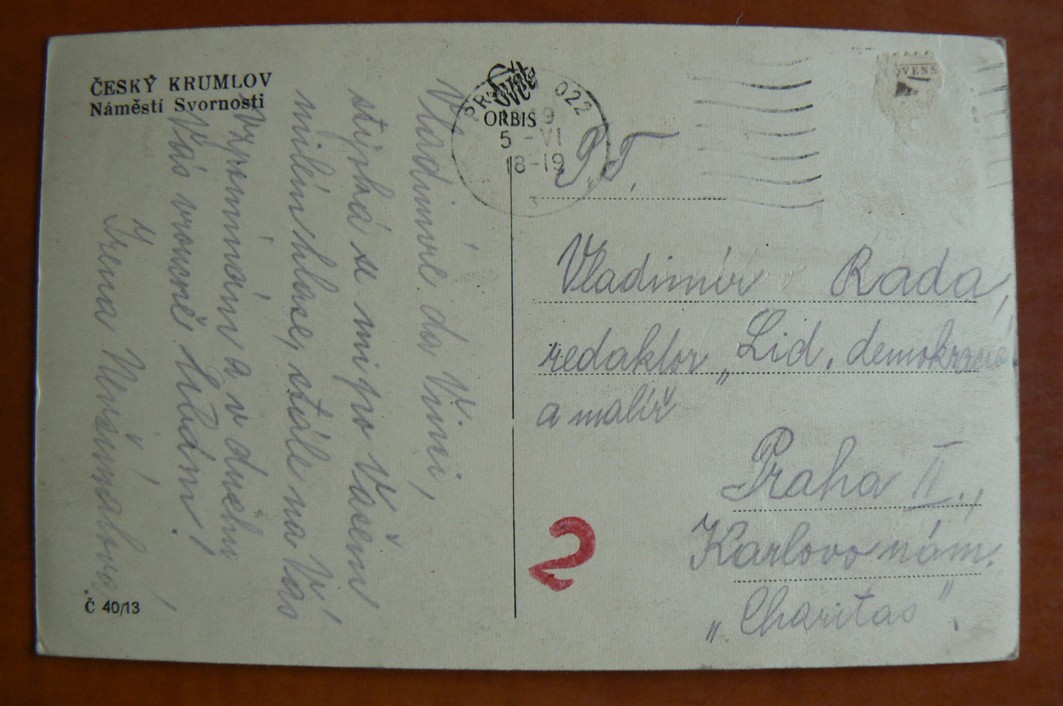 ČESKÝ KRUMLOV náměstí Svornosti 