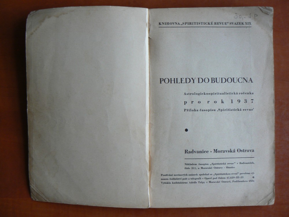 POHLEDY DO BUDOUCNA 1937