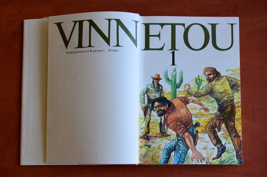 VINNETOU 1. a 2. díl (2 knihy)