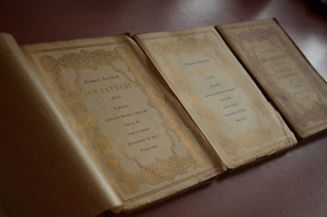 JAN KRYŠTOF (3 knihy) r. vyd. 1916-1917