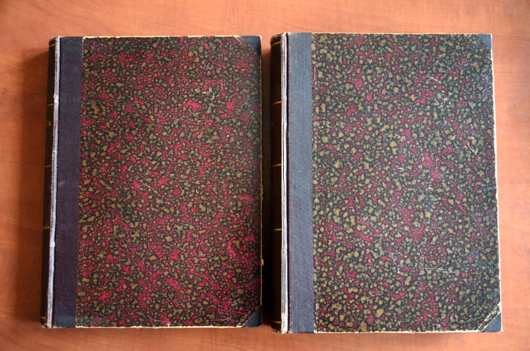 KRONIKA KRÁLOVSKÉ PRAHY a obcí sousedních I. II. III. díl - 2 svazky (r. vyd. 1903-1904) - František Ruth, ilustrace Pavel Körber