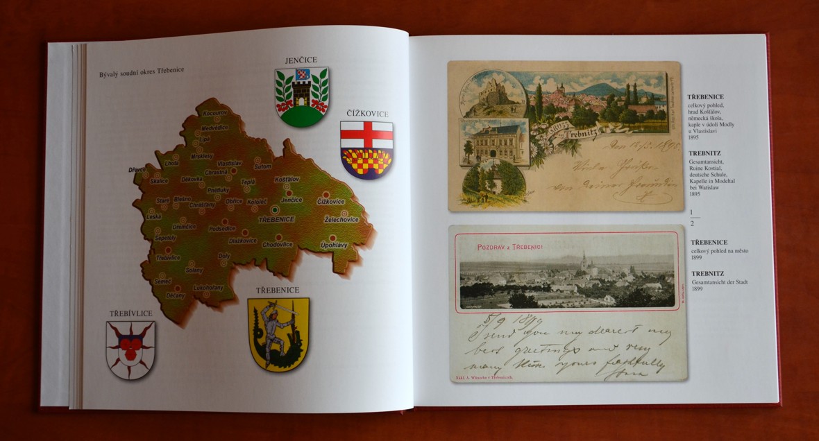 KRAJ ČESKÉHO GRANÁTU NA STARÝCH POHLEDNICÍCH - Miroslav Moravec - Třebenice okres Litoměřice