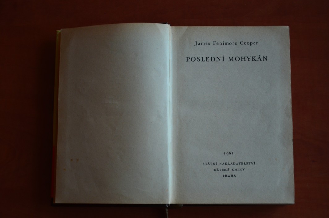 POSLEDNÍ MOHYKÁN - KOD svazek 53 - James Fenimore Cooper (1961)