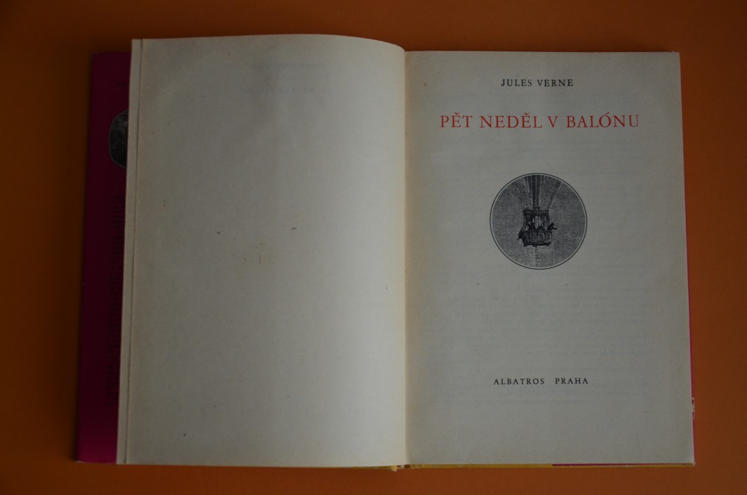 PĚT NEDĚL V BALÓNU - Jules Verne