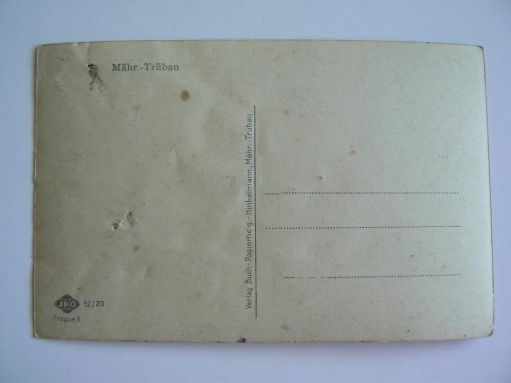 MORAVSKÁ TŘEBOVÁ okres Svitavy JKO