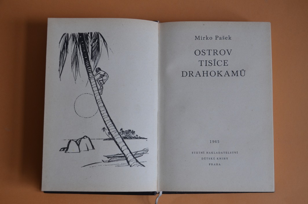 OSTROV TISÍCE DRAHOKAMŮ - KOD svazek 74 - Mirko Pašek (1965)