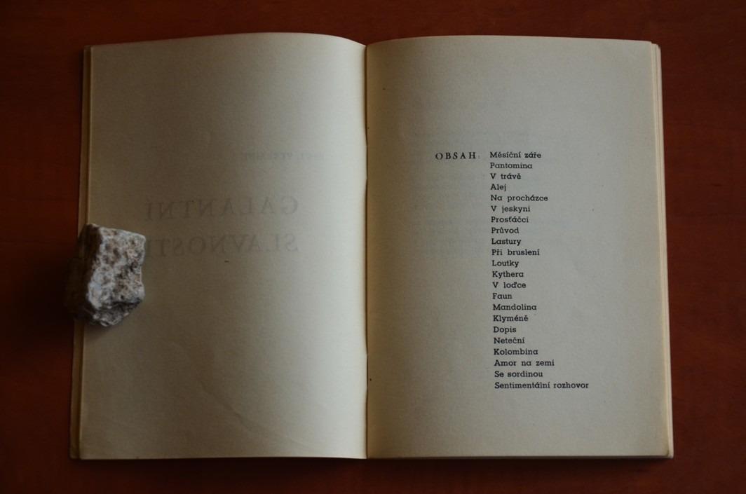 GALANTNÍ SLAVNOSTI Paul Verlaine (1945) výtisk č. 26