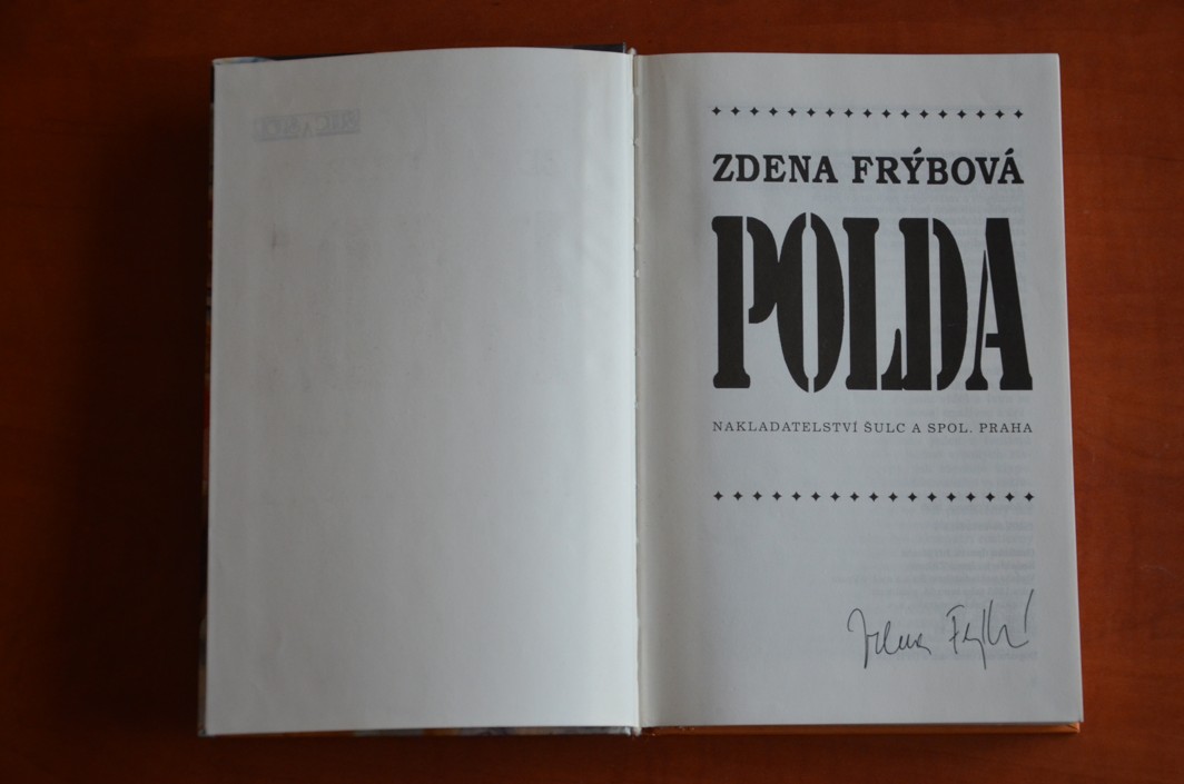 POLDA Zdena Frýbová (1995) - s podpisem autorky!!!