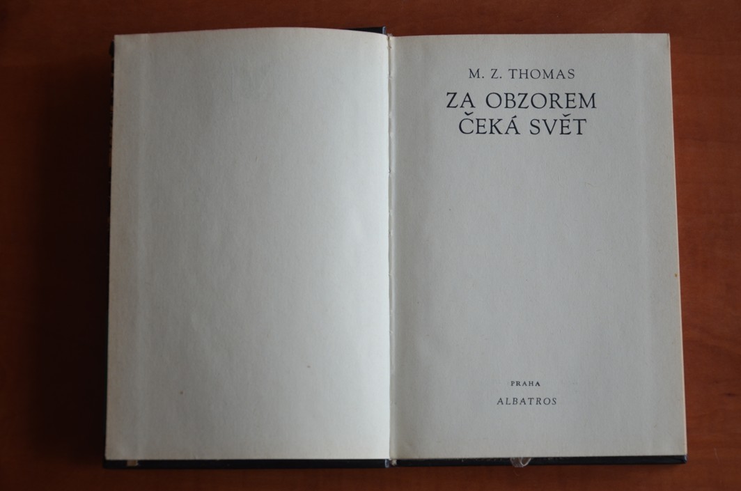 ZA OBZOREM ČEKÁ SVĚT - KOD svazek 114 - M. Z. Thomas (1969)