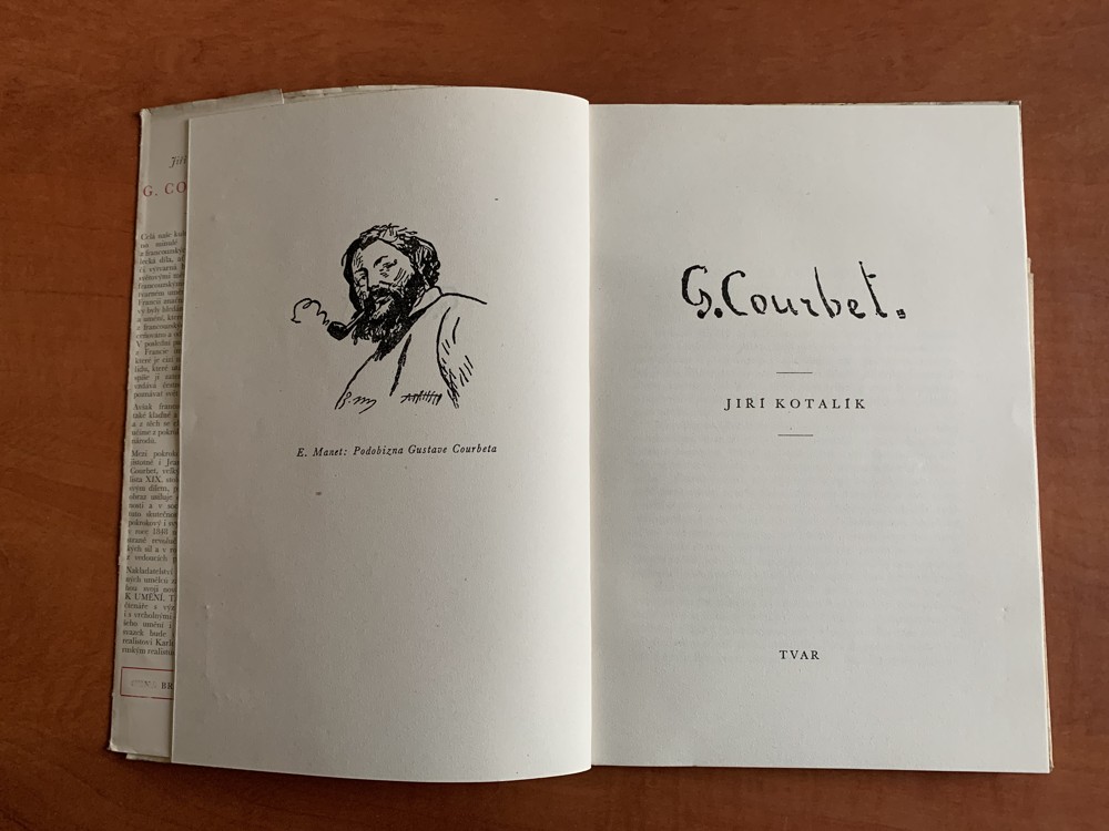 G. COURBET - Jiří Kotalík (1950)