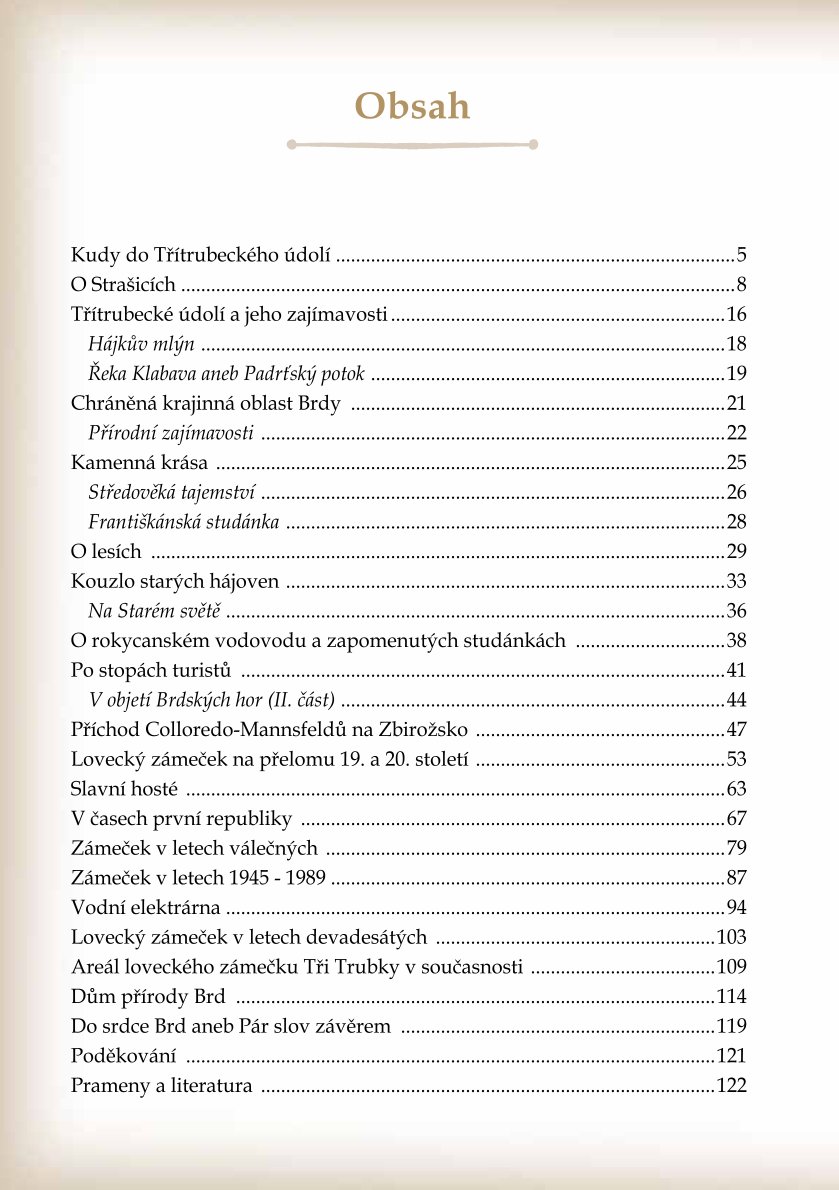 LOVECKÝ ZÁMEČEK TŘI TRUBKY V BRDECH - Tomáš Makaj (2025) - s podpisem autora - NOVINKA!!!