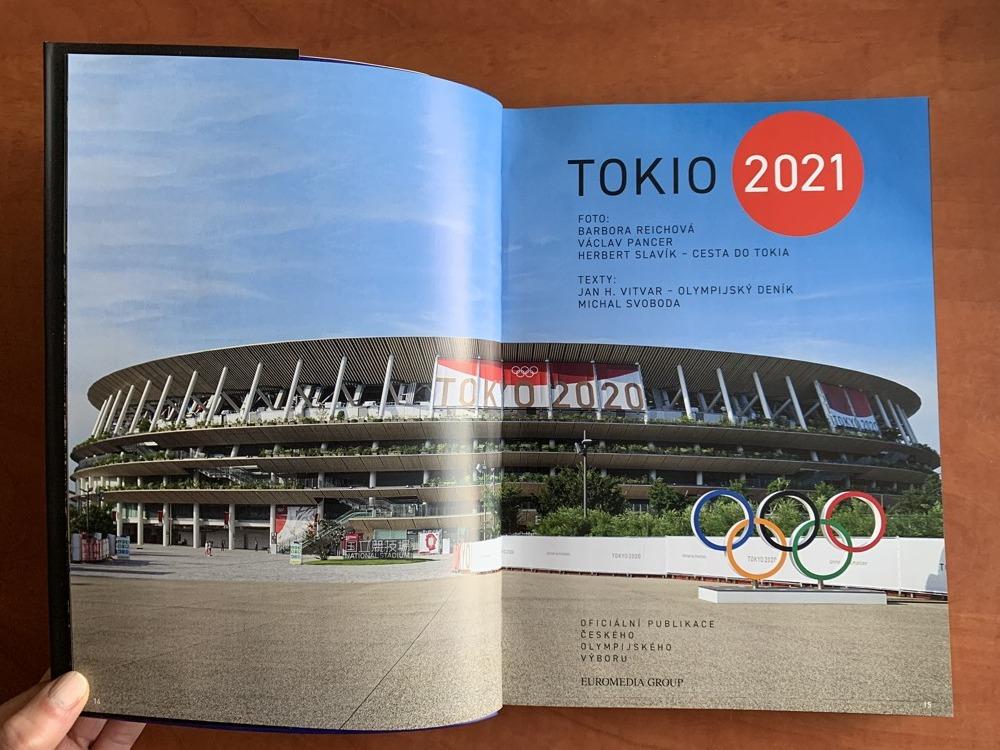 TOKIO 2020 XXXII. letní olympijské hry - oficiální publikace Českého olympijského výboru (2021)