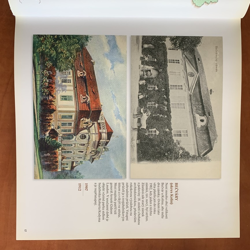 HRADY, ZÁMKY A TVRZE na starých pohlednicích I. - STŘEDNÍ ČECHY (2014)