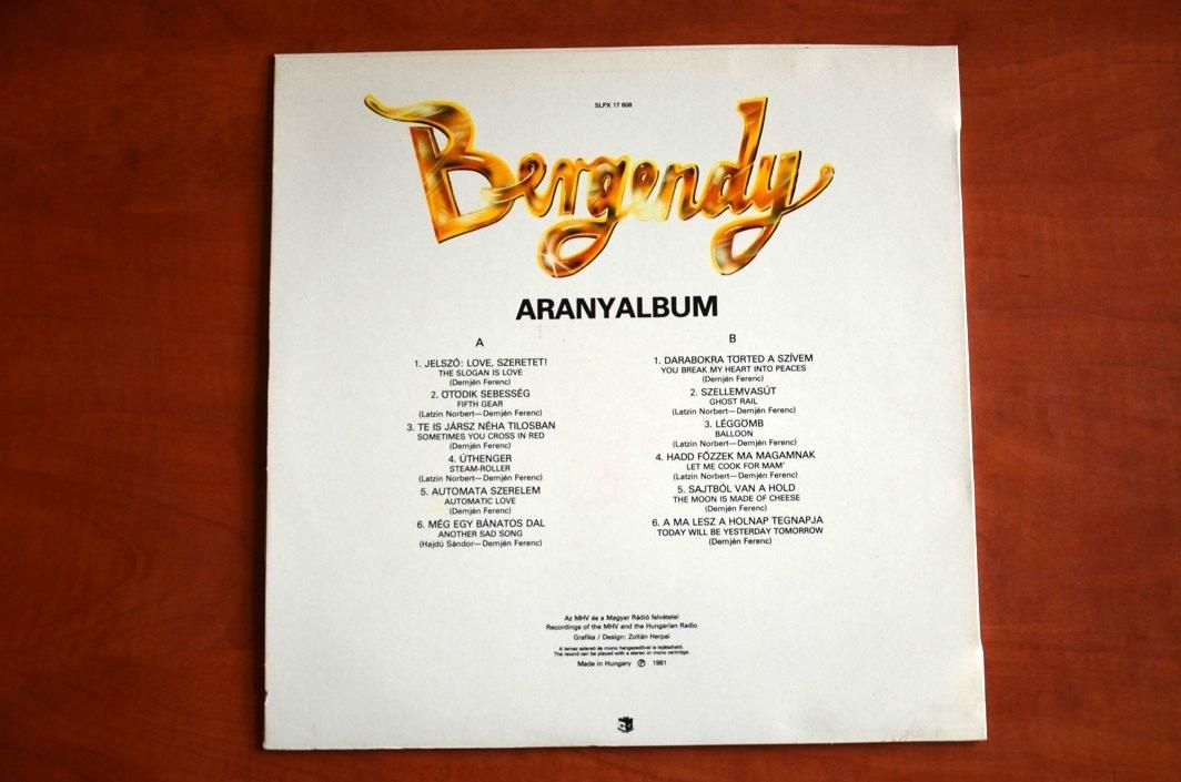 LP BERGENDY Aranyalbum PEPITA 1981 maďarská skupina výborný stav