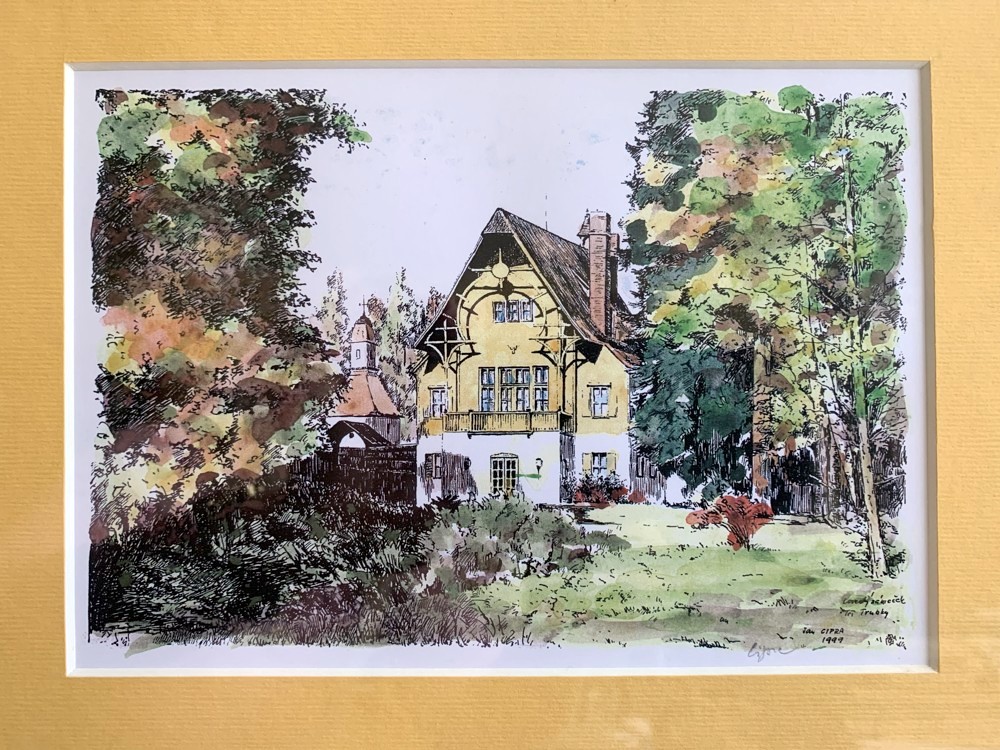 JAN CIPRA - Lovecký zámeček Tři Trubky (Strašice - BRDY)
