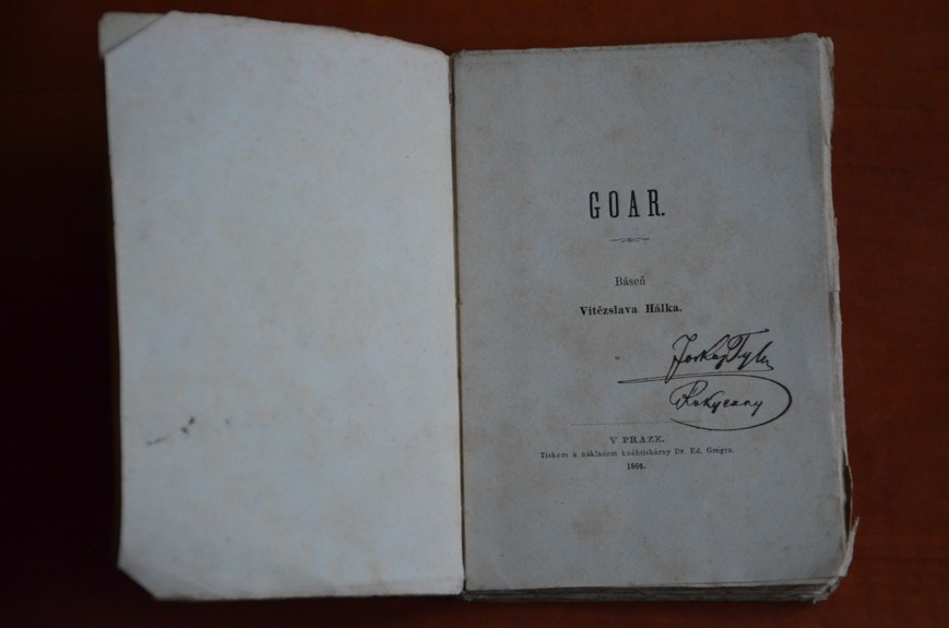 GOAR báseň Vítězslav Hálek 1864