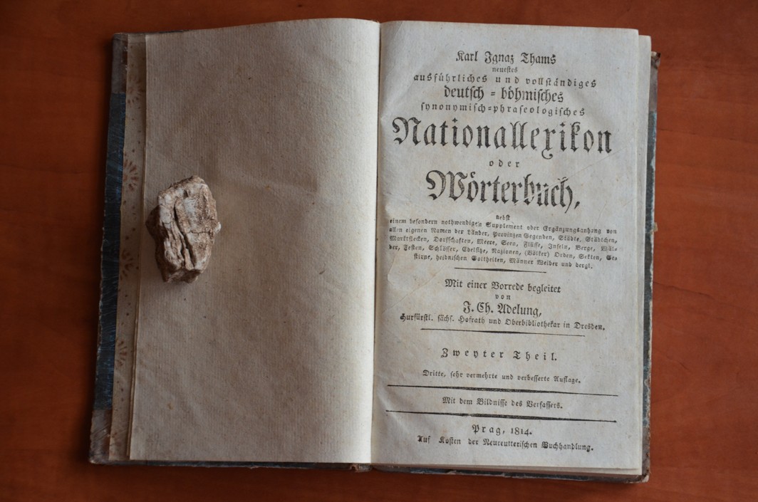 Karel Ignác Thám - Slovník, rok vyd. 1814