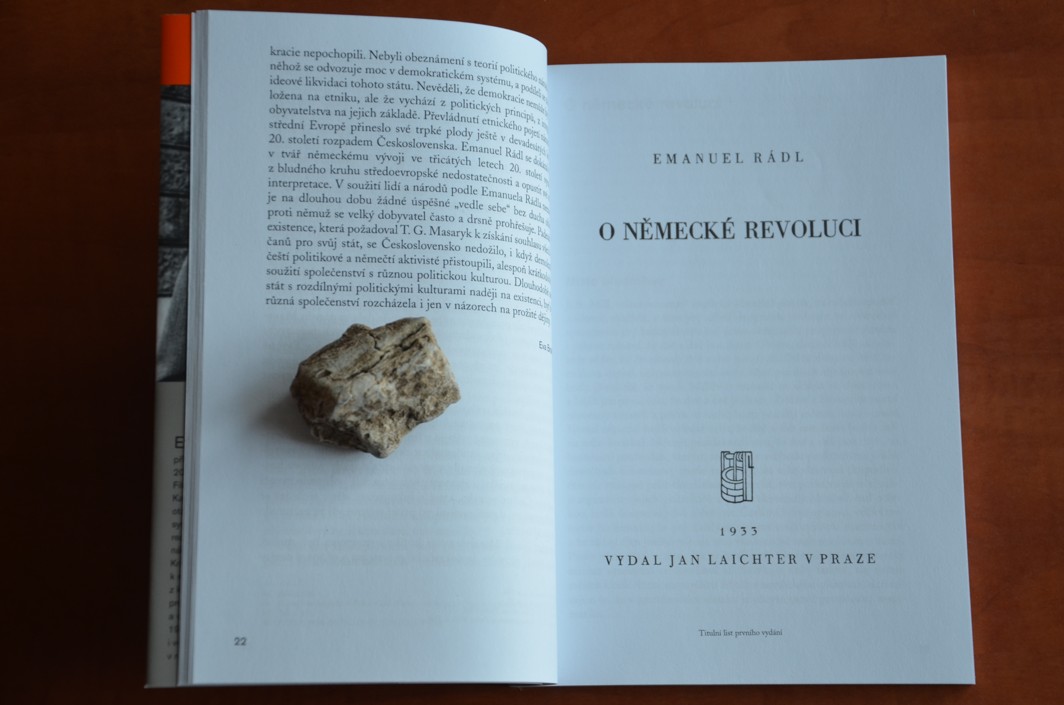 O německé revoluci - K politické ideologii sudetských Němců