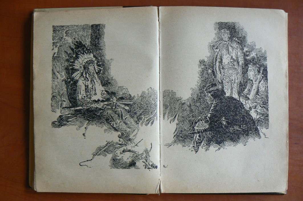 Duch Llana Estacada - KOD svazek 34 - Karel May, ilustrace Zdeněk Burian (1959)