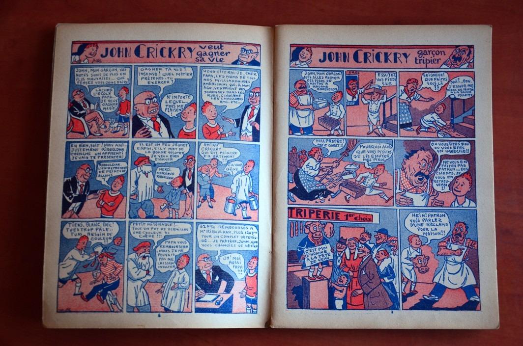 JOHN CRICKRY veut gagner sa vie