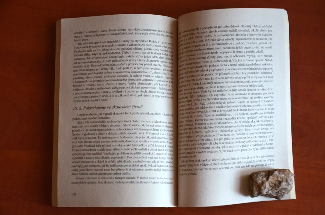 Skautské putování po stezce životem