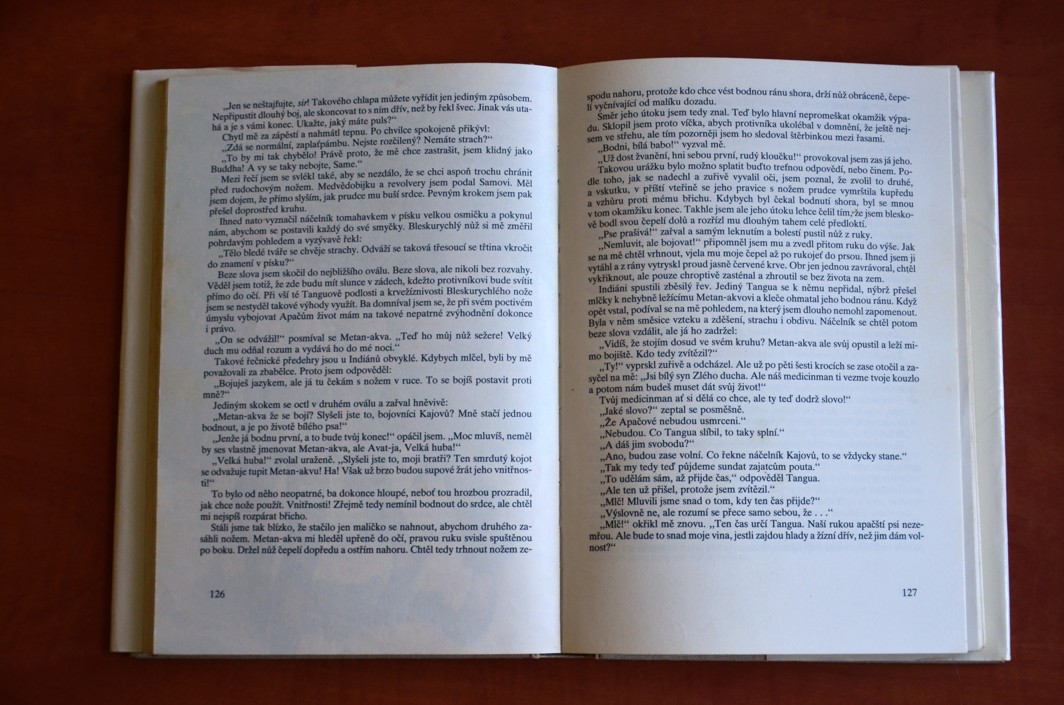 VINNETOU 1. a 2. díl (2 knihy)