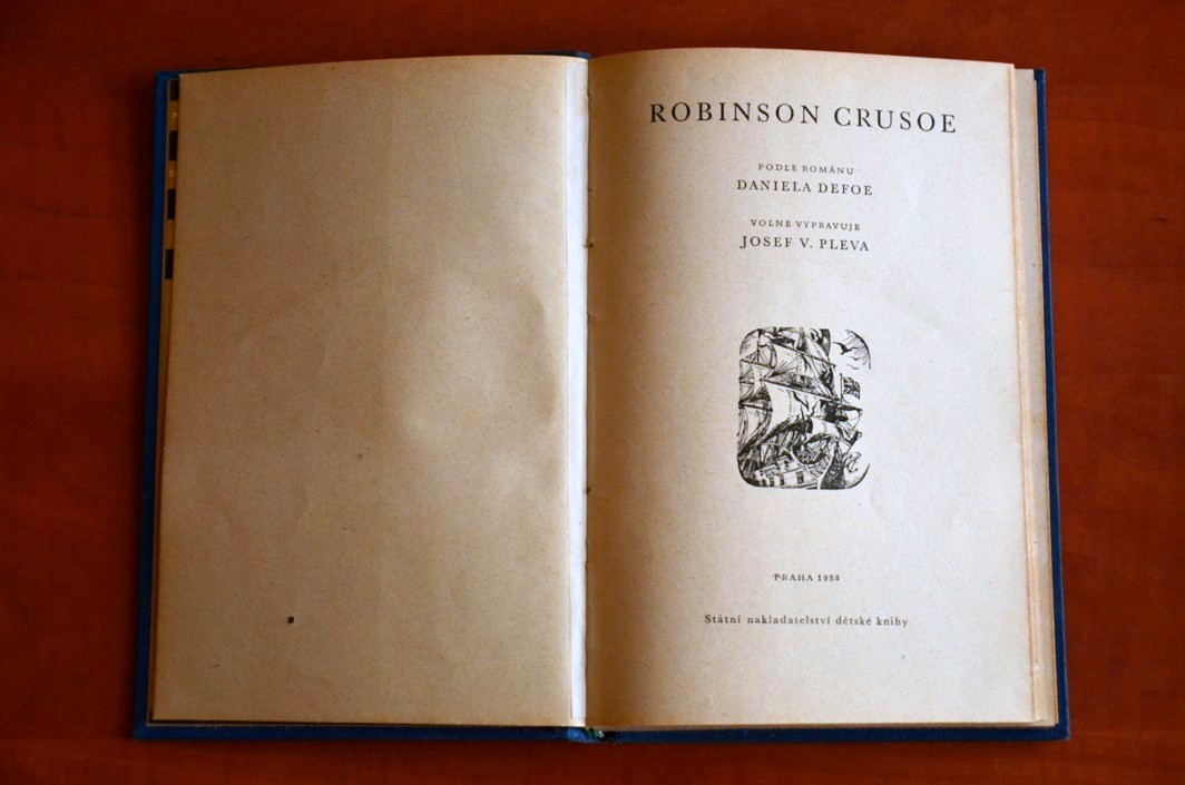 ROBINSON CRUSOE - KOD svazek 29 - Daniel Dafoe, Josef V. Pleva (1958)