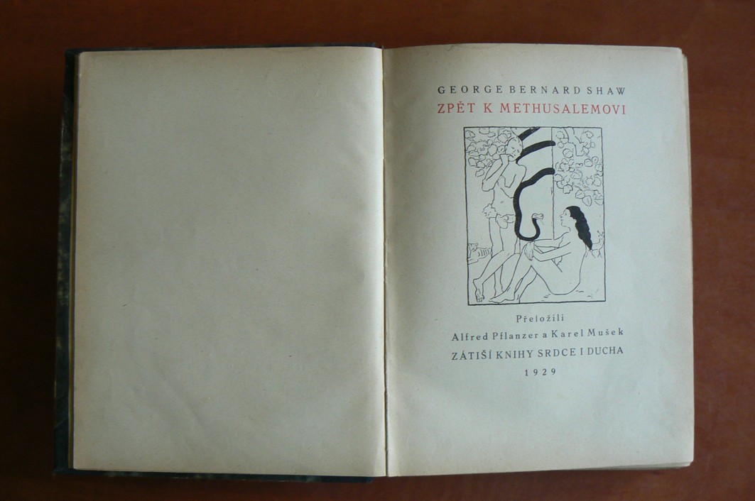 ZPĚT K METHUSALEMOVI - George Bernard Shaw