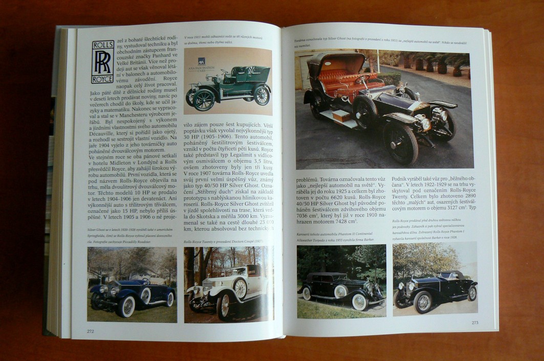 SVĚT AUTOMOBILŮ - veteráni / osobní a sportovní automobily 