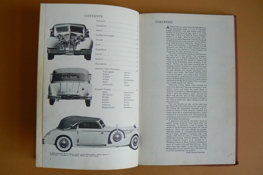 Katalog automobily veteráni FAMOUS OLD CARS Arco catalog num. 597 (anglicky 1963)