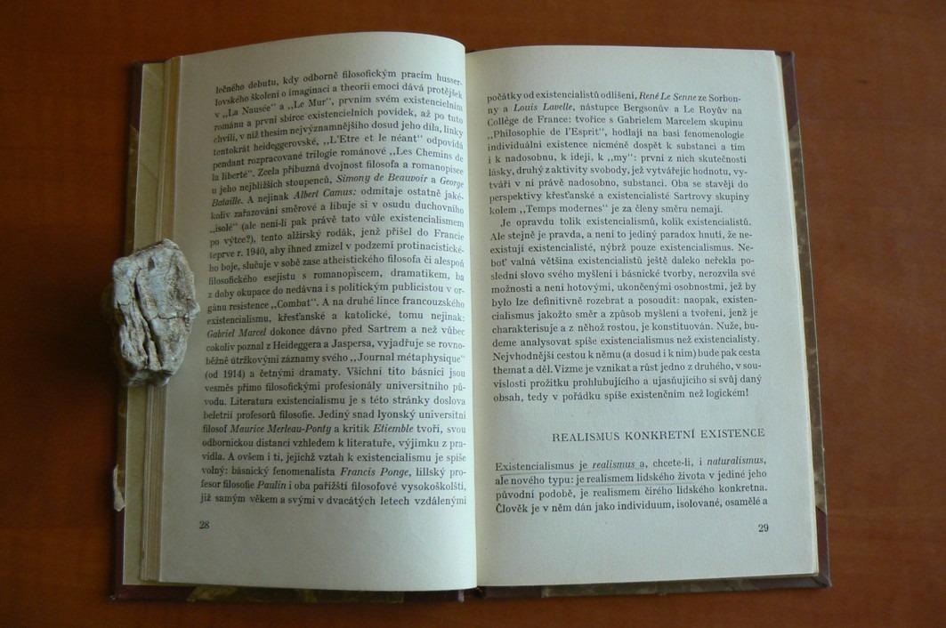 PRVNÍ SEŠIT O EXISTENCIALISMU Václav Černý (1948)