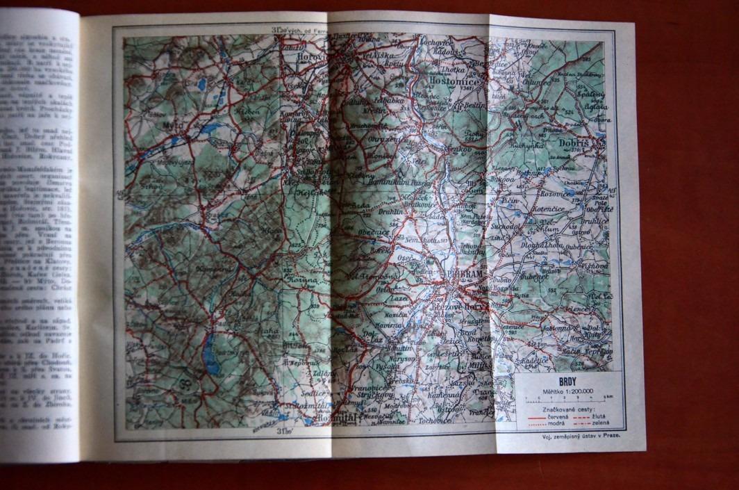 ČESKOSLOVENSKO - ZEMĚ ČESKÁ - Průvodce ORBIS 1936-1937 I. II. III. IV. díl