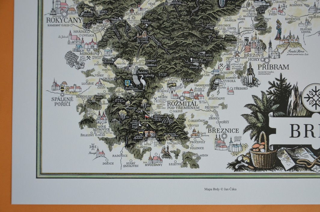 MAPA BRDY - Jan Čáka
