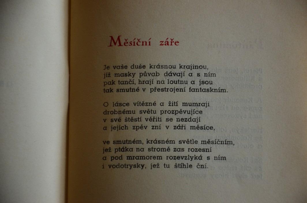 GALANTNÍ SLAVNOSTI Paul Verlaine (1945) výtisk č. 26